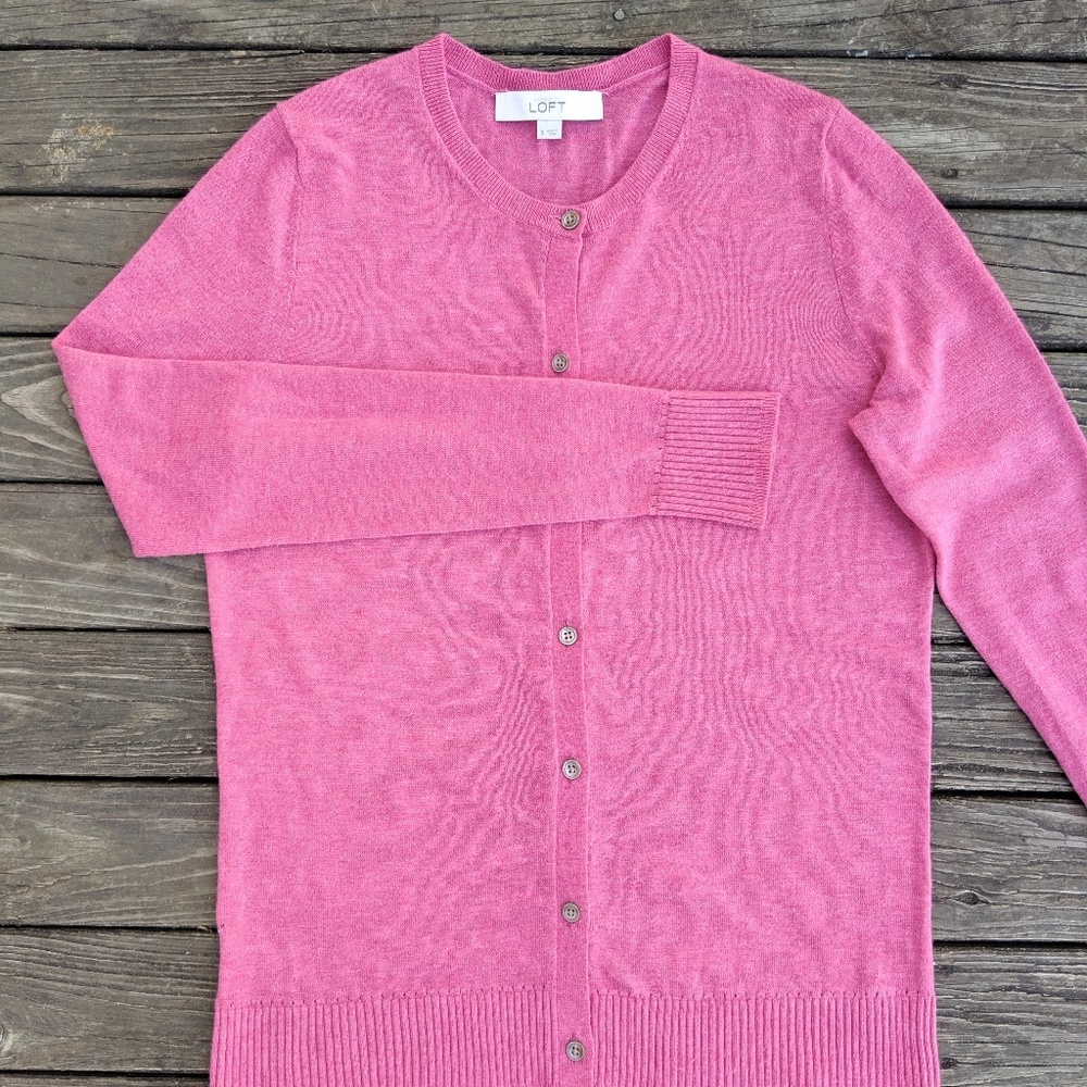 Loft Long Sleeve Cardigan Sz Sm.